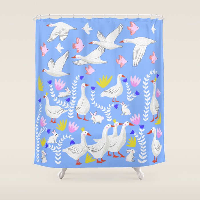 Happy Easter Shower Curtain Gallery Image 1