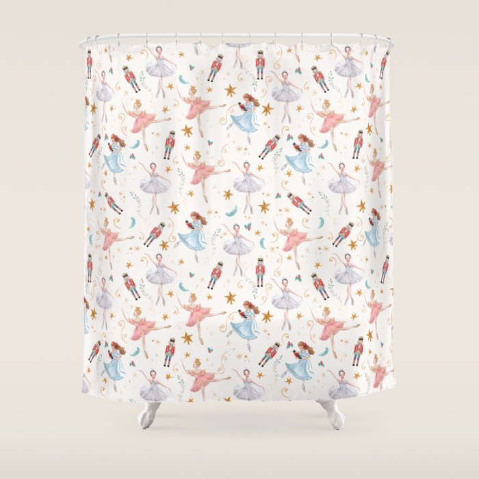 Christmas ballet Shower Curtain Gallery Image 1