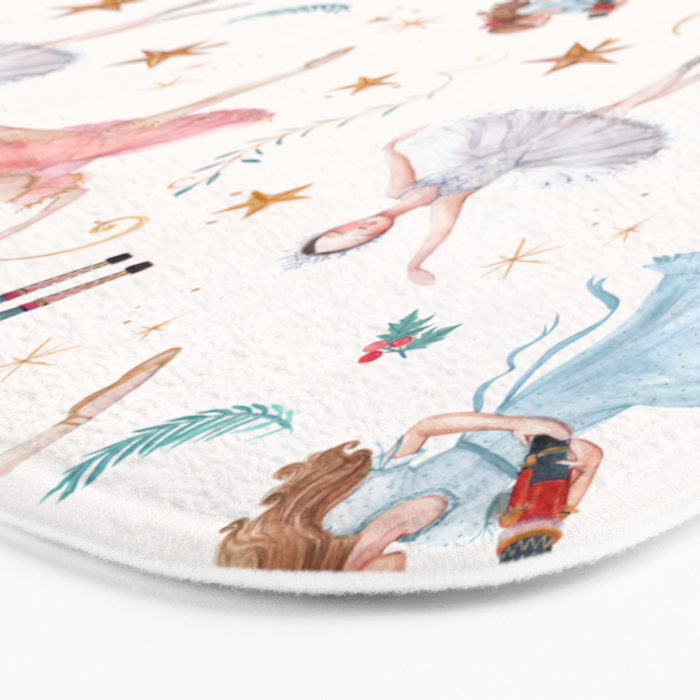 Christmas ballet Bath Mat Gallery Image 3