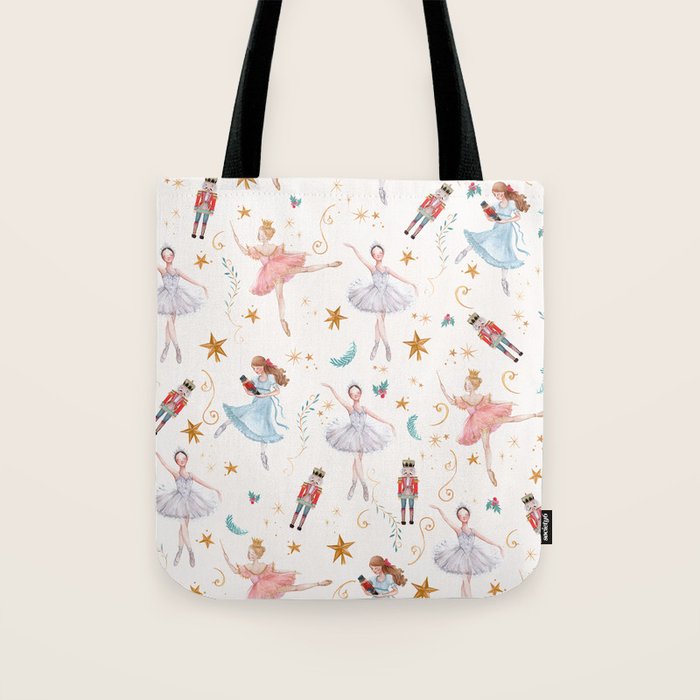 Christmas ballet Tote Bag Gallery Image 1