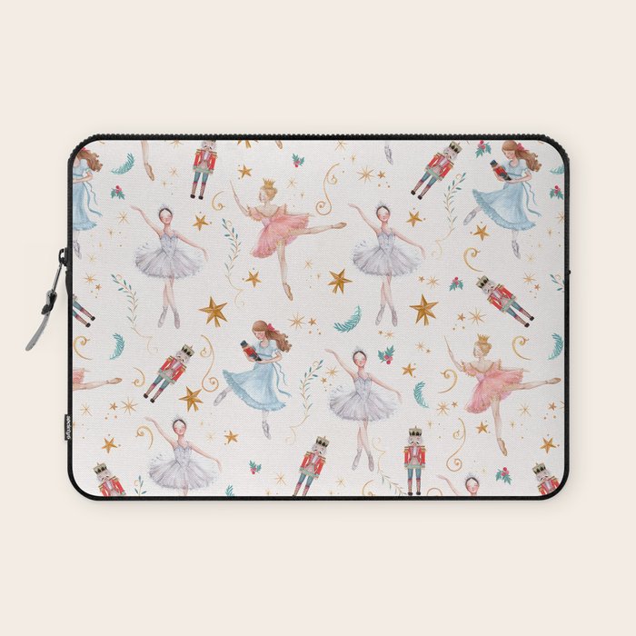 Christmas ballet Laptop Sleeve Gallery Image 1