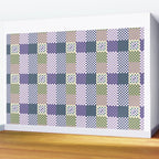 Bold colors block grid C Wall Mural Gallery Image 2