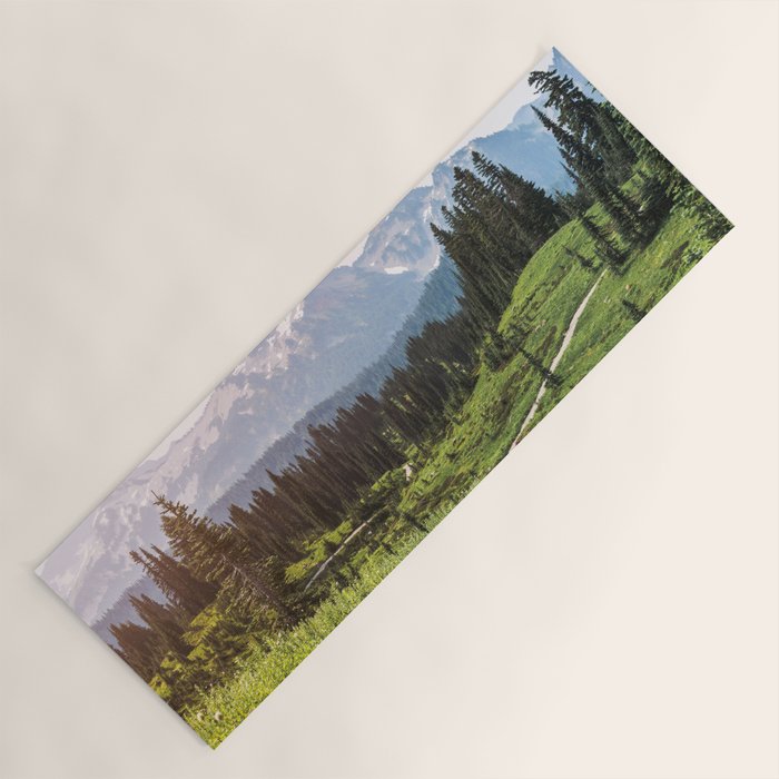 Mountain Wildflower Hiking Highs - 74/365 Yoga Mat Gallery Image 1