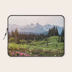 Mountain Wildflower Hiking Highs - 74/365 Laptop Sleeve Gallery Image 1