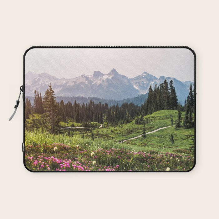 Mountain Wildflower Hiking Highs - 74/365 Laptop Sleeve Gallery Image 1