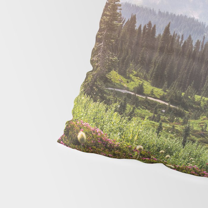 Mountain Wildflower Hiking Highs - 74/365 Pillow Sham Gallery Image 4