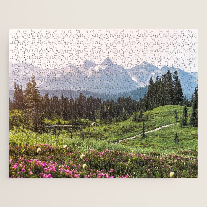 Mountain Wildflower Hiking Highs - 74/365 Jigsaw Puzzle Gallery Image 1