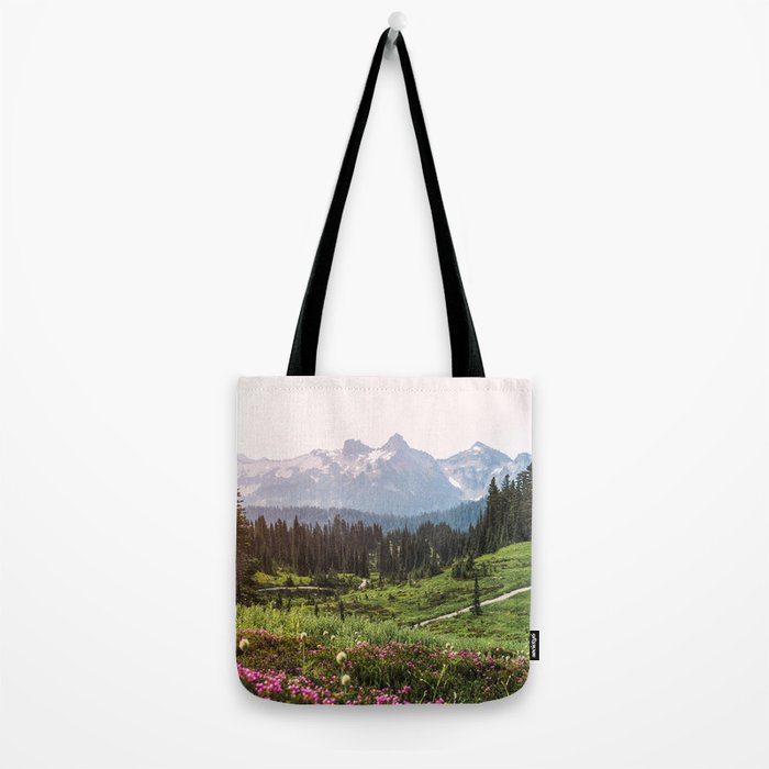 Mountain Wildflower Hiking Highs - 74/365 Tote Bag Gallery Image 2
