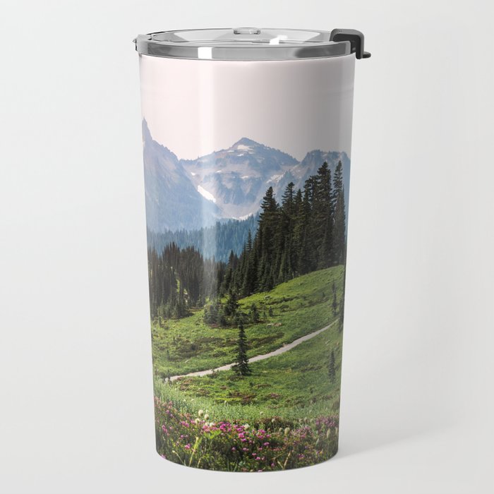 Mountain Wildflower Hiking Highs - 74/365 Travel Mug Gallery Image 2