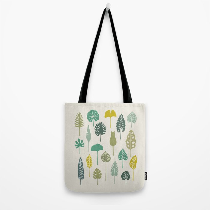 Cat and Plant 49 Tote Bag Gallery Image 2