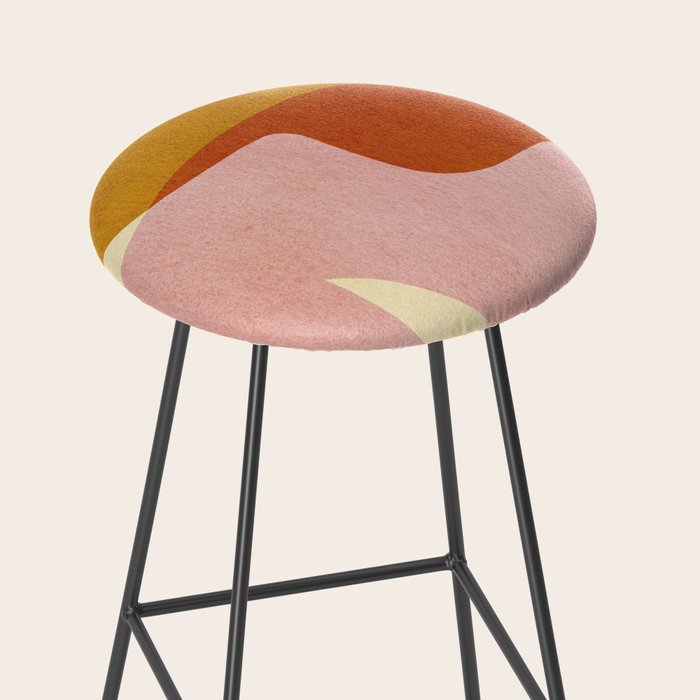 Abstract shapes 01 Stool Gallery Image 2