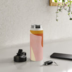 Abstract shapes 01 Water Bottle Gallery Image 4