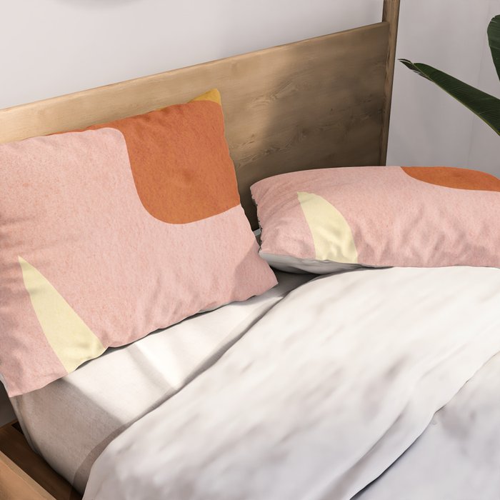 Abstract shapes 01 Pillow Sham Gallery Image 2