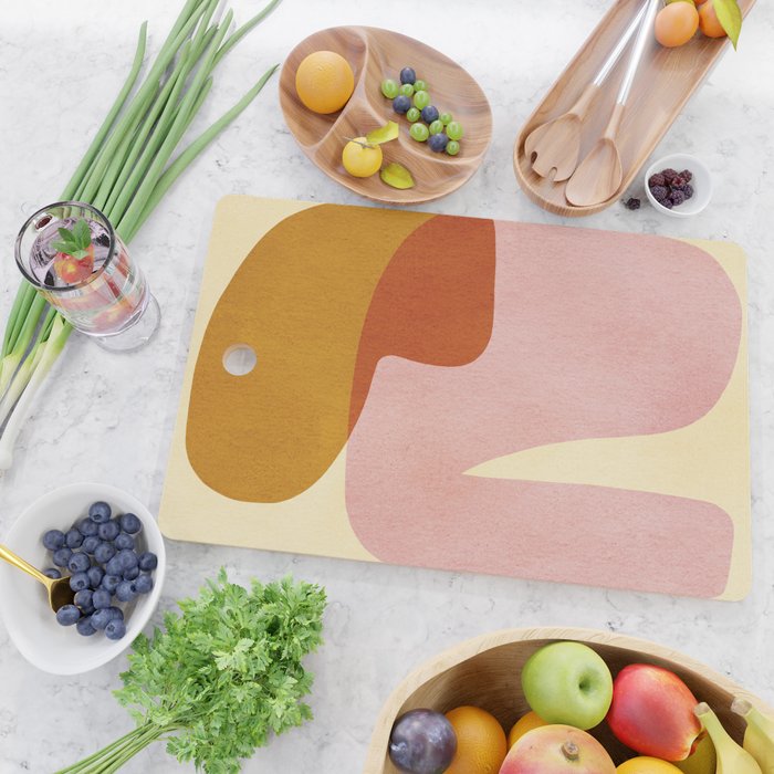 Abstract shapes 01 Cutting Board Gallery Image 2