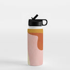 Abstract shapes 01 Water Bottle Gallery Image 1