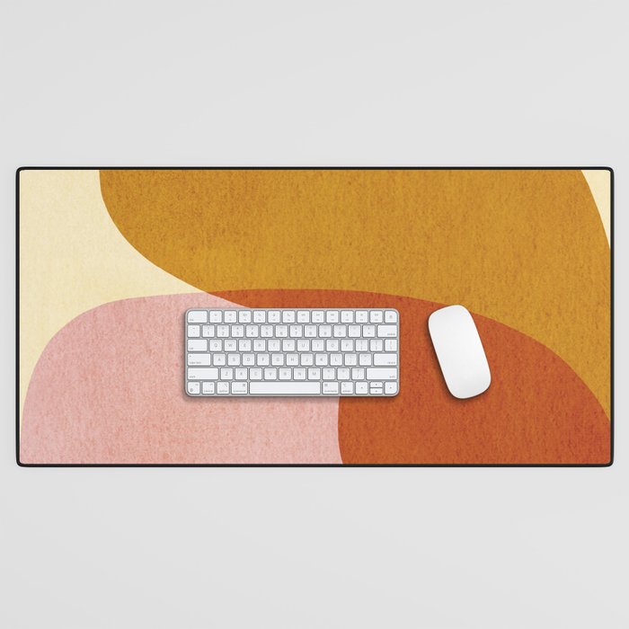 Abstract shapes 01 Desk Mat Gallery Image 1