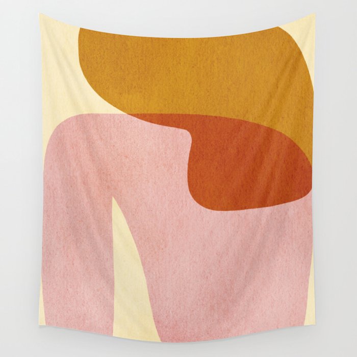 Abstract shapes 01 Wall Tapestry Gallery Image 1