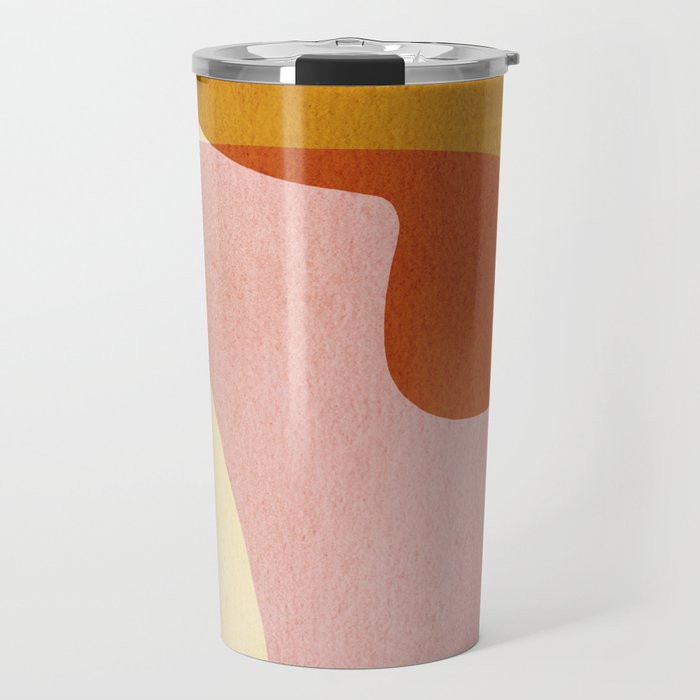 Abstract shapes 01 Travel Mug Gallery Image 1