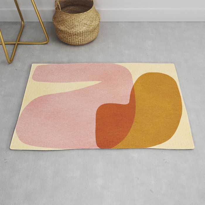 Abstract shapes 01 Rug Gallery Image 1