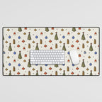 Christmas Pattern #2 Desk Mat Gallery Image 1