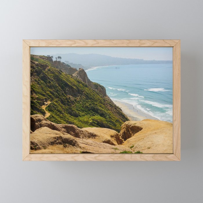 Back in Blacks Beach Mini Art Print Gallery Image 1