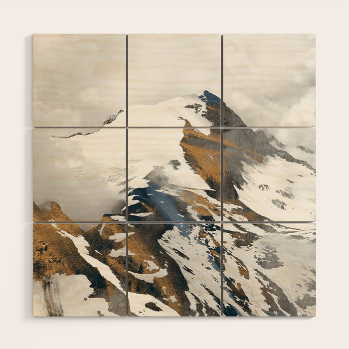 mountain 10 Wood Wall Art Gallery Image 1