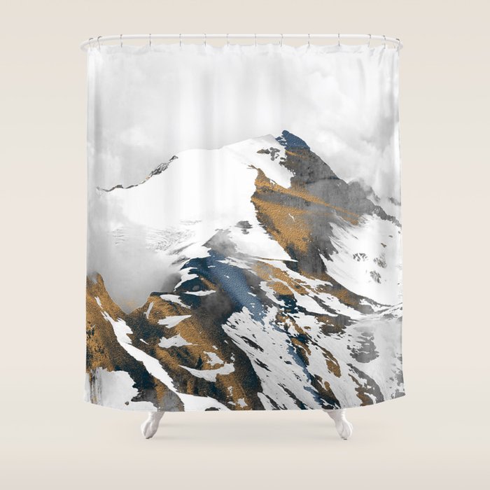 mountain 10 Shower Curtain Gallery Image 1