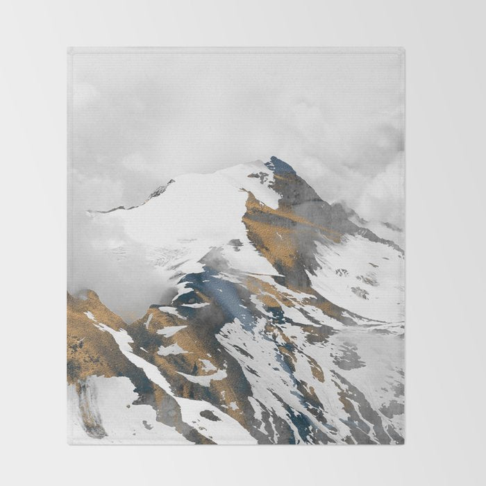 mountain 10 Throw Blanket Gallery Image 2