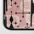 Retro Atomic Mid Century Pattern 771 Dusty Rose Laptop Sleeve Gallery Image 3