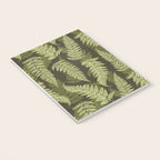 Forest Ferns - Woodland Green Notebook Gallery Image 3
