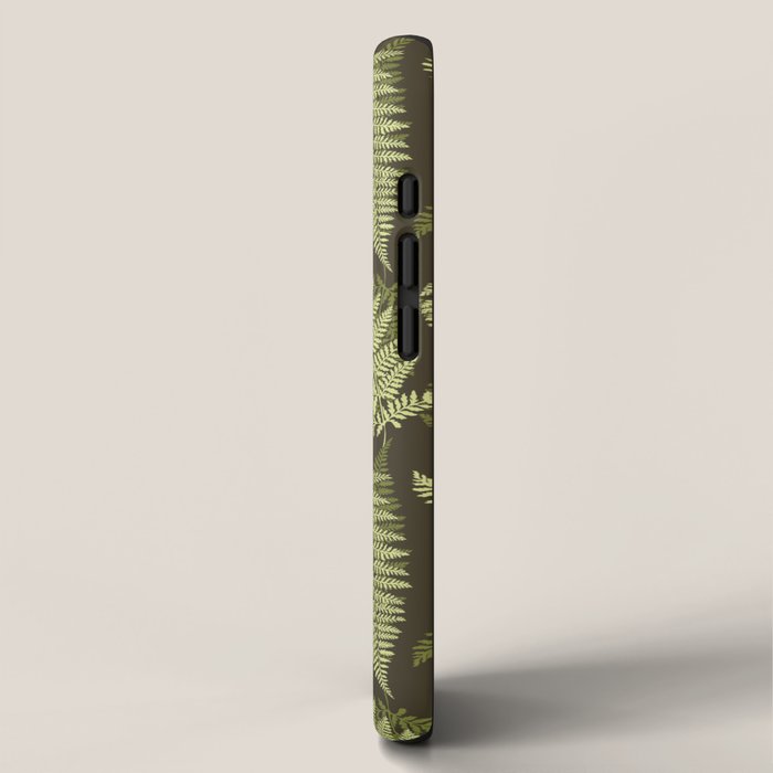 Forest Ferns - Woodland Green iPhone Case Gallery Image 2