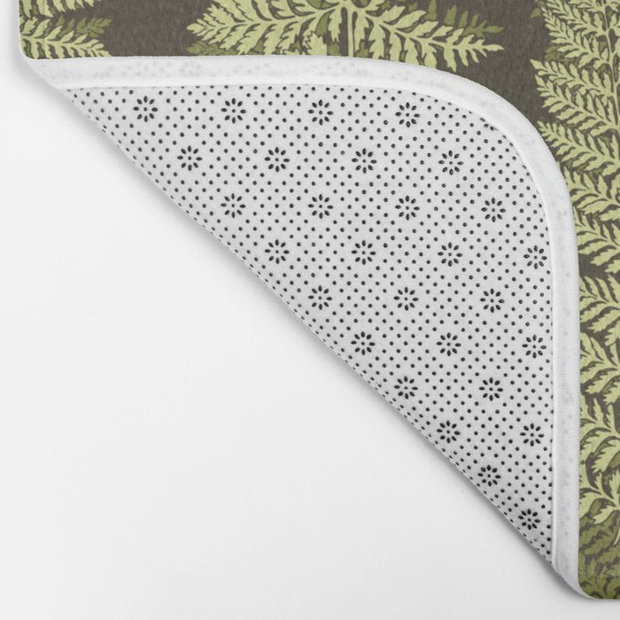 Forest Ferns - Woodland Green Bath Mat Gallery Image 2