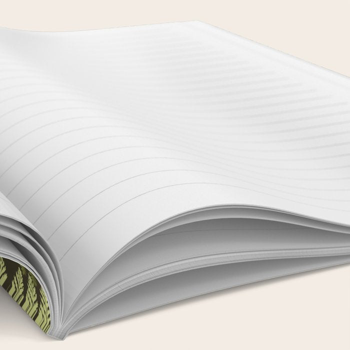 Forest Ferns - Woodland Green Notebook Gallery Image 2