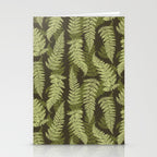 Forest Ferns - Woodland Green Stationery Card Gallery Image 2