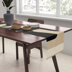 Modern Abstract Minimal Shapes 117 Table Runner Gallery Image 2