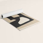Modern Abstract Minimal Shapes 117 Yoga Mat Gallery Image 2