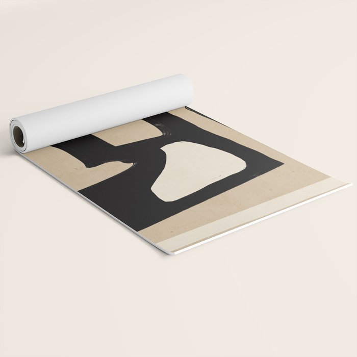 Modern Abstract Minimal Shapes 117 Yoga Mat Gallery Image 2