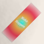 Make It Happen Gradient Yoga Mat Gallery Image 1