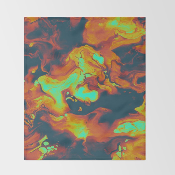 DAY LIGHT AND BAD DREAMS IN A COOL WORLD FULL OF CRUEL THINGS Throw Blanket Gallery Image 2