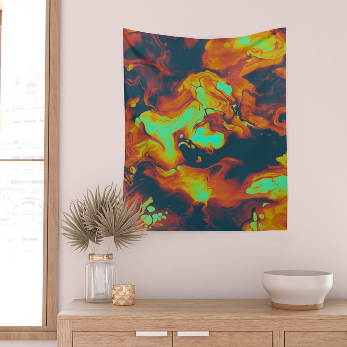 DAY LIGHT AND BAD DREAMS IN A COOL WORLD FULL OF CRUEL THINGS Wall Tapestry Gallery Image 2