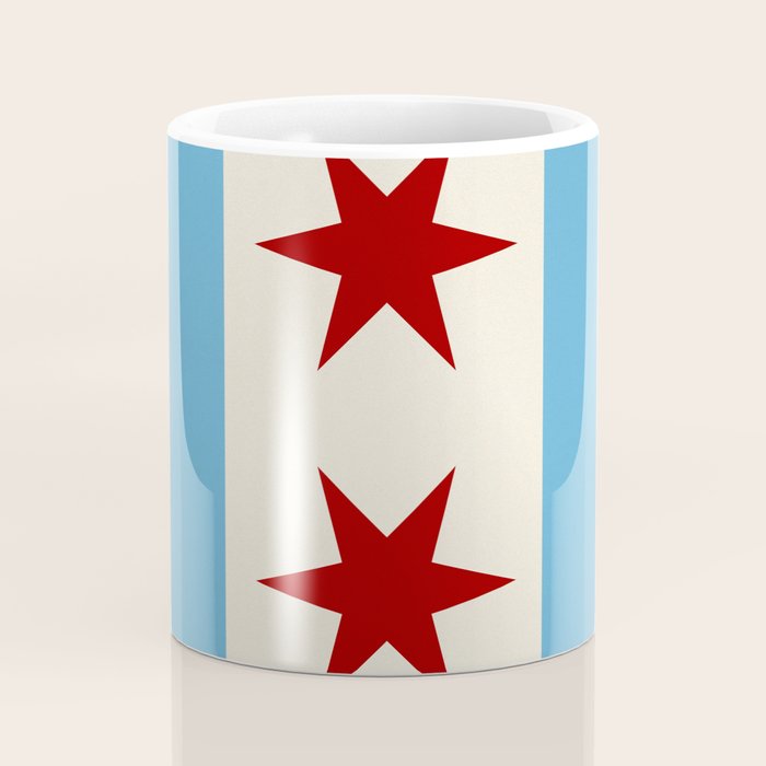Chicago Flag II Coffee Mug Gallery Image 4