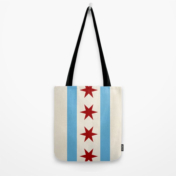 Chicago Flag II Tote Bag Gallery Image 2