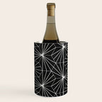 Hexagonal Pattern - Black Concrete Wine Chiller Gallery Image 3