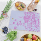 Pink Dinner Still Life Cutting Board Gallery Image 2