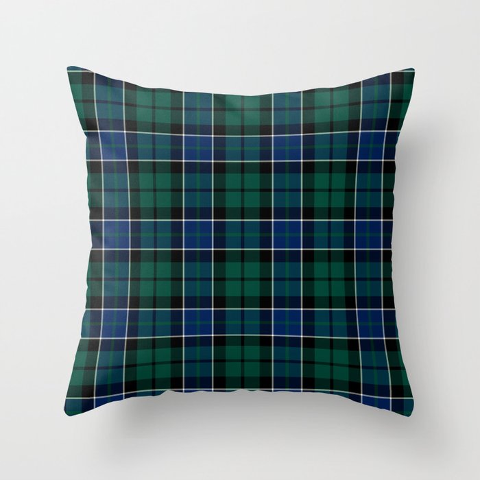 Clan Graham Tartan Throw Pillow Gallery Image 6