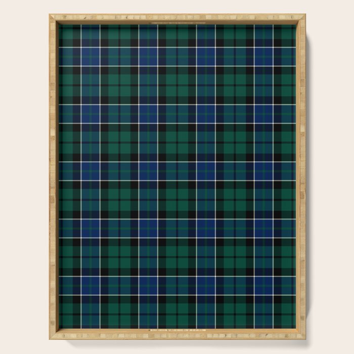 Clan Graham Tartan Serving Tray Gallery Image 1