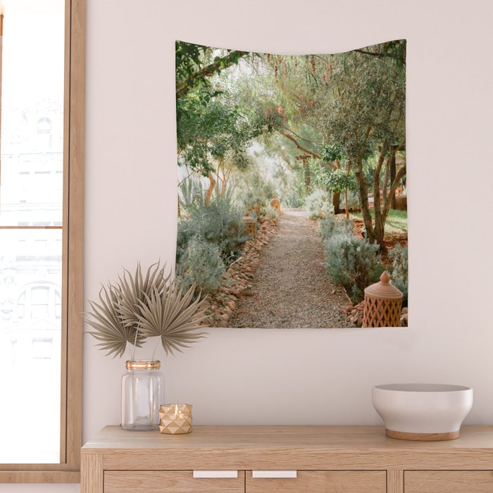 Botanical paradise | Morocco travel photography Wall Tapestry Gallery Image 2