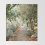 Botanical paradise | Morocco travel photography Throw Blanket Gallery Image 2