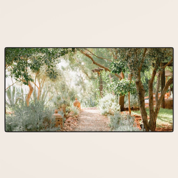 Botanical paradise | Morocco travel photography Desk Mat Gallery Image 3