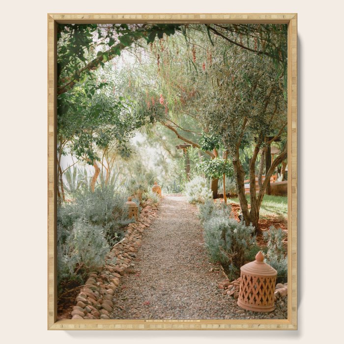 Botanical paradise | Morocco travel photography Serving Tray Gallery Image 1